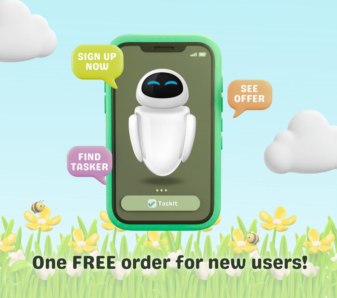 One FREE order for new users!
